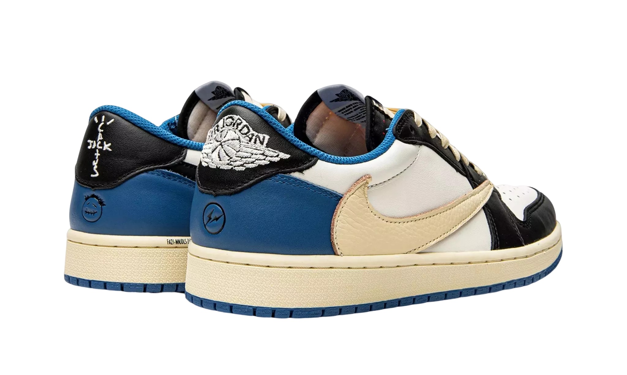 Jordan 1 Low Fragment x Travis Scott