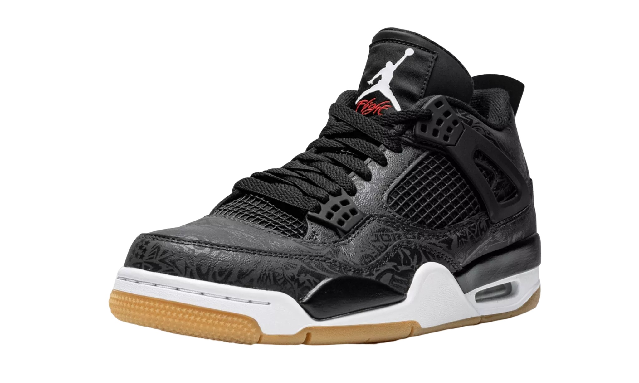 JORDAN 4 RETRO SE Black Laser