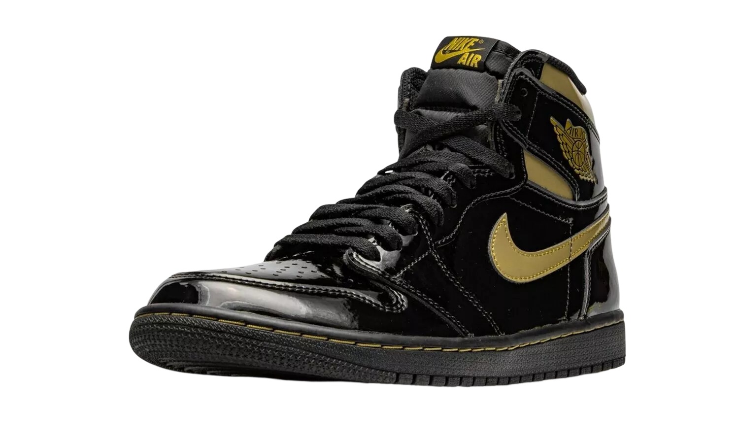 JORDAN 1 RETRO HIGH OG Black Metallic Gold