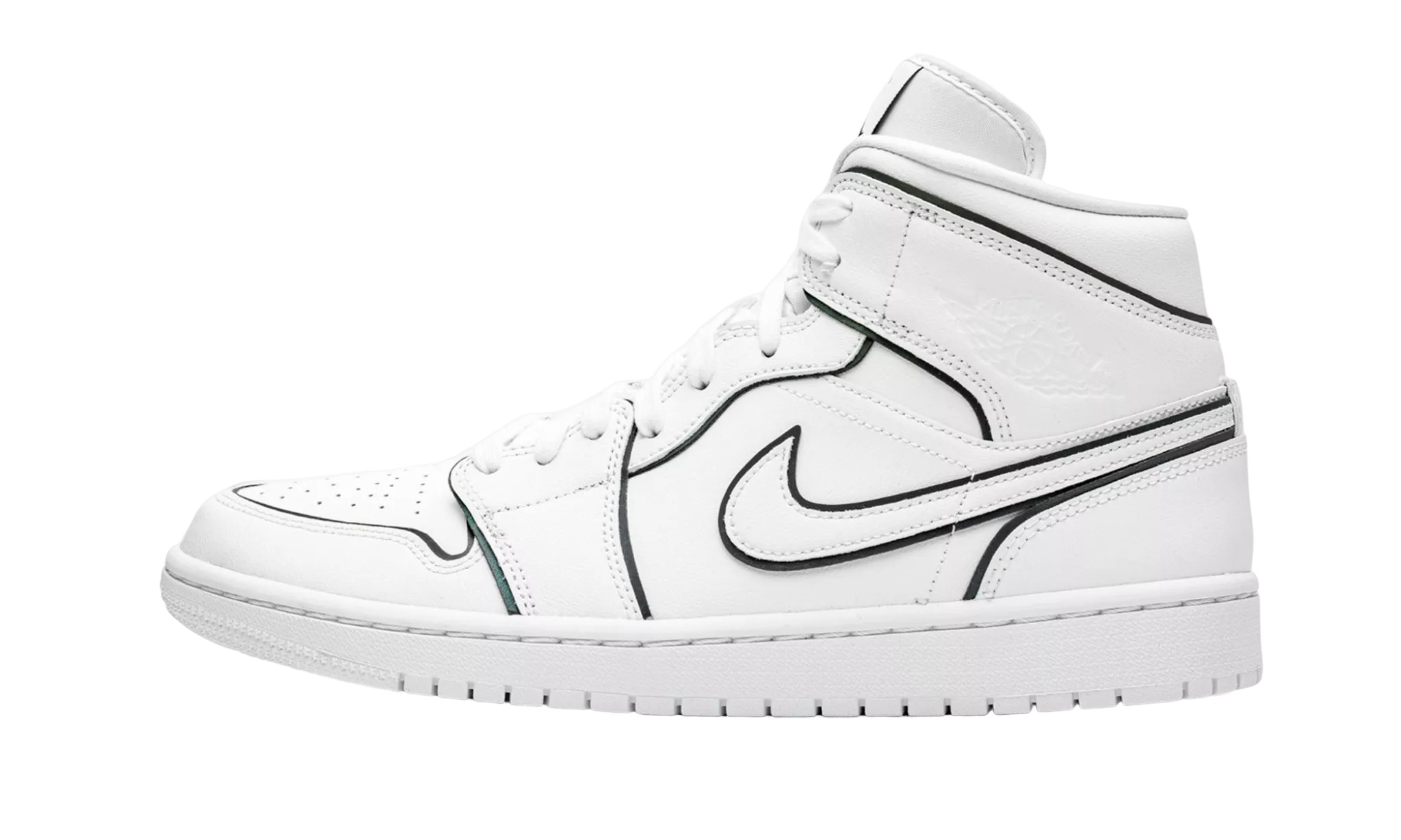 JORDAN 1 MID Iridescent Outline