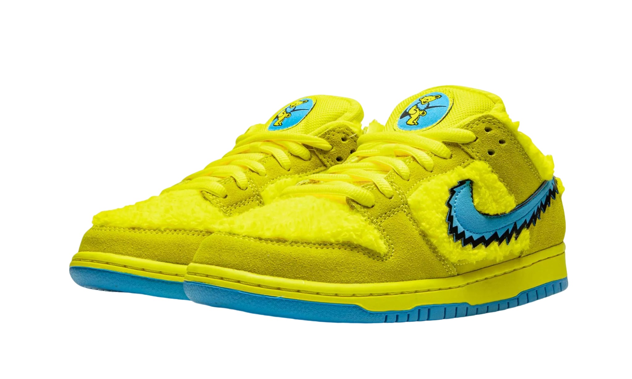 NIKE SB DUNK LOW Grateful Dead Yellow  Bear