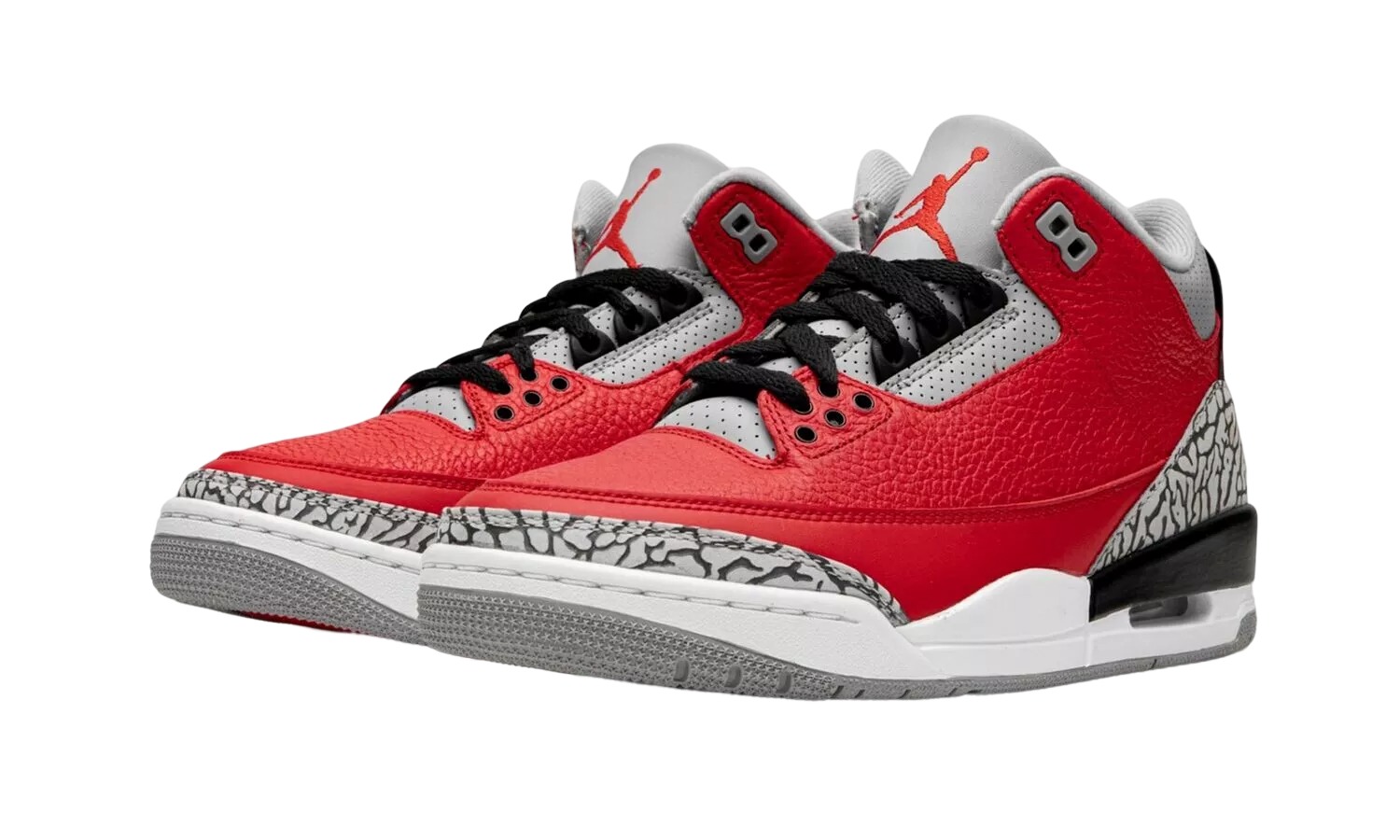 JORDAN 3 RETRO Red Cement Unite