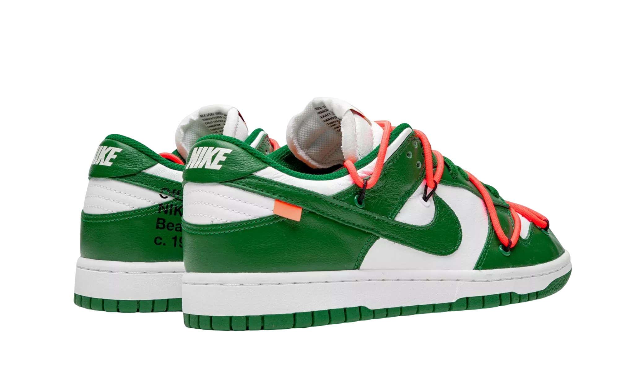DUNK LOW Off White Pine Green