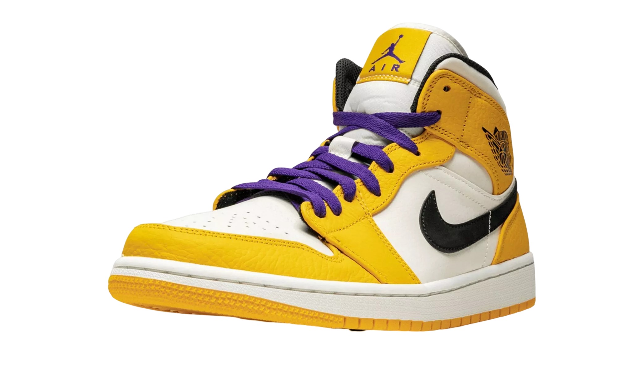 JORDAN 1 MID SE Lakers