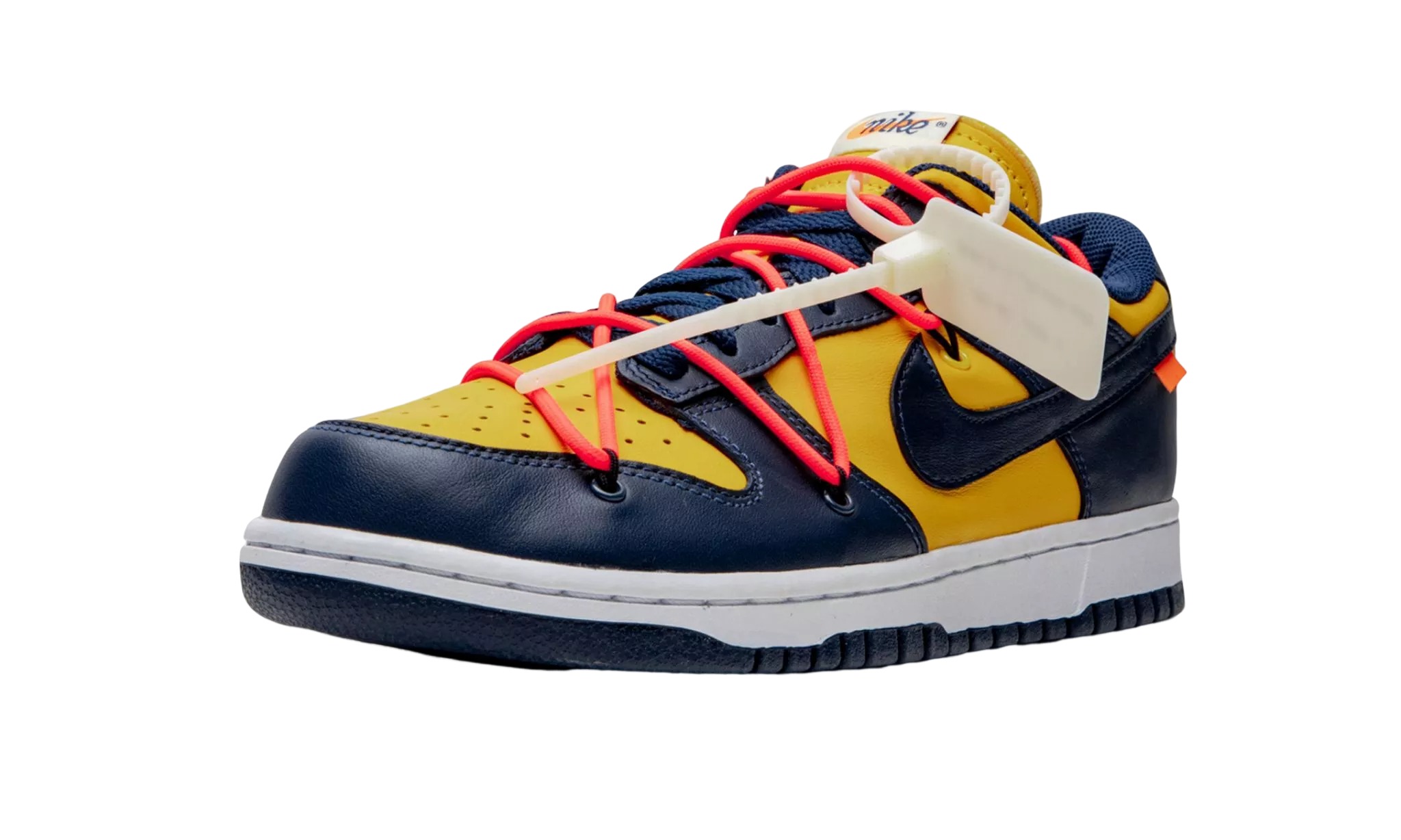 NIKE X OFF WHITE DUNK LOW Off White University Gold