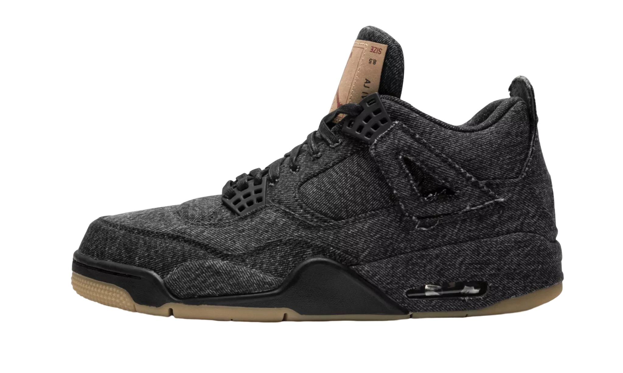 Jordan 4 Retro-Levi's Black