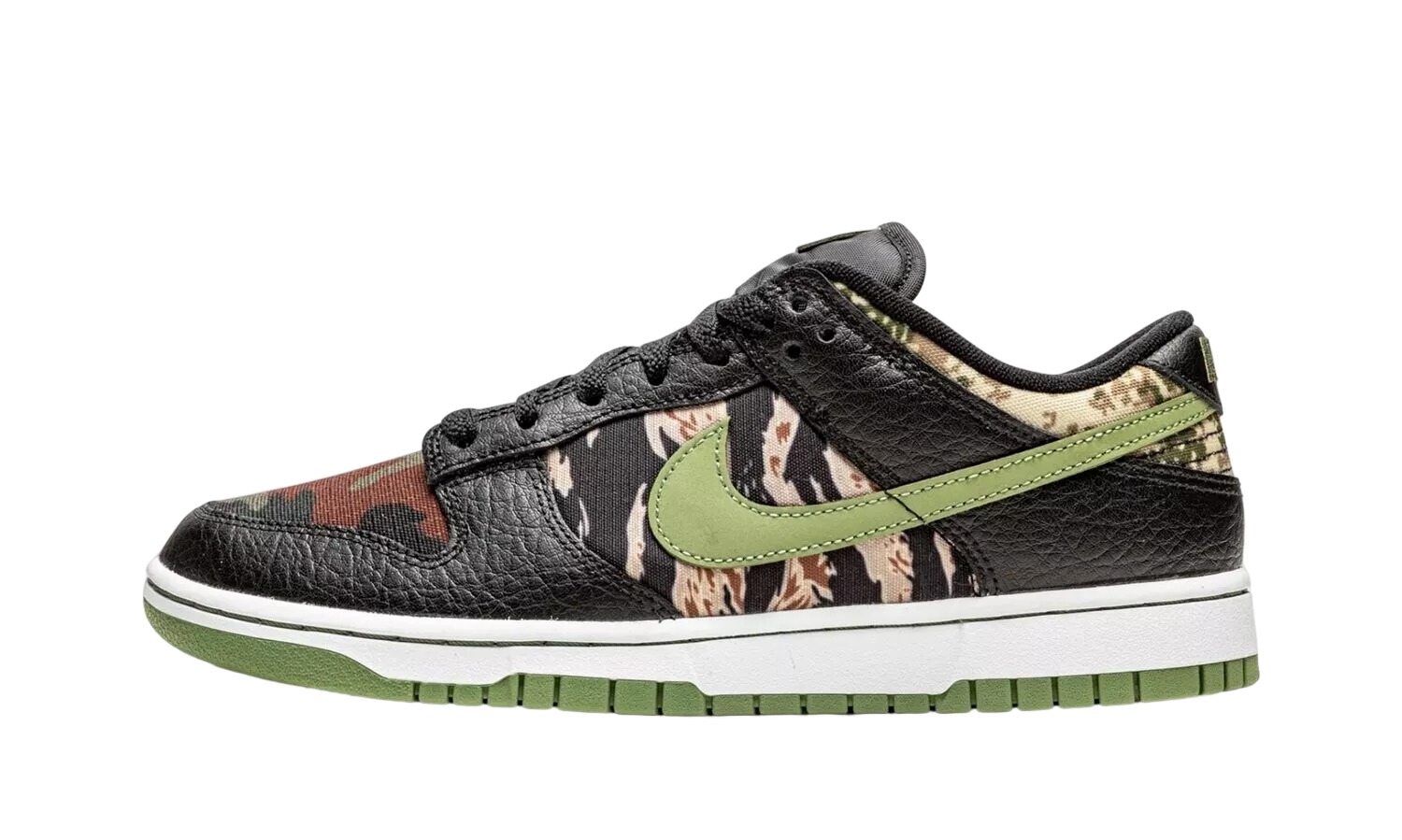 NIKE DUNK LOW Black Multi Camo