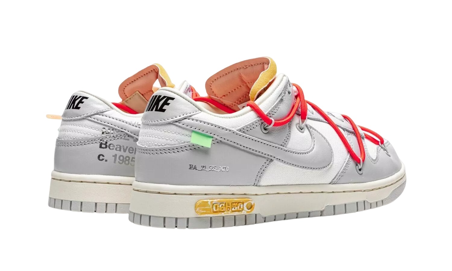 NIKE DUNK LOW Off White Lot 6
