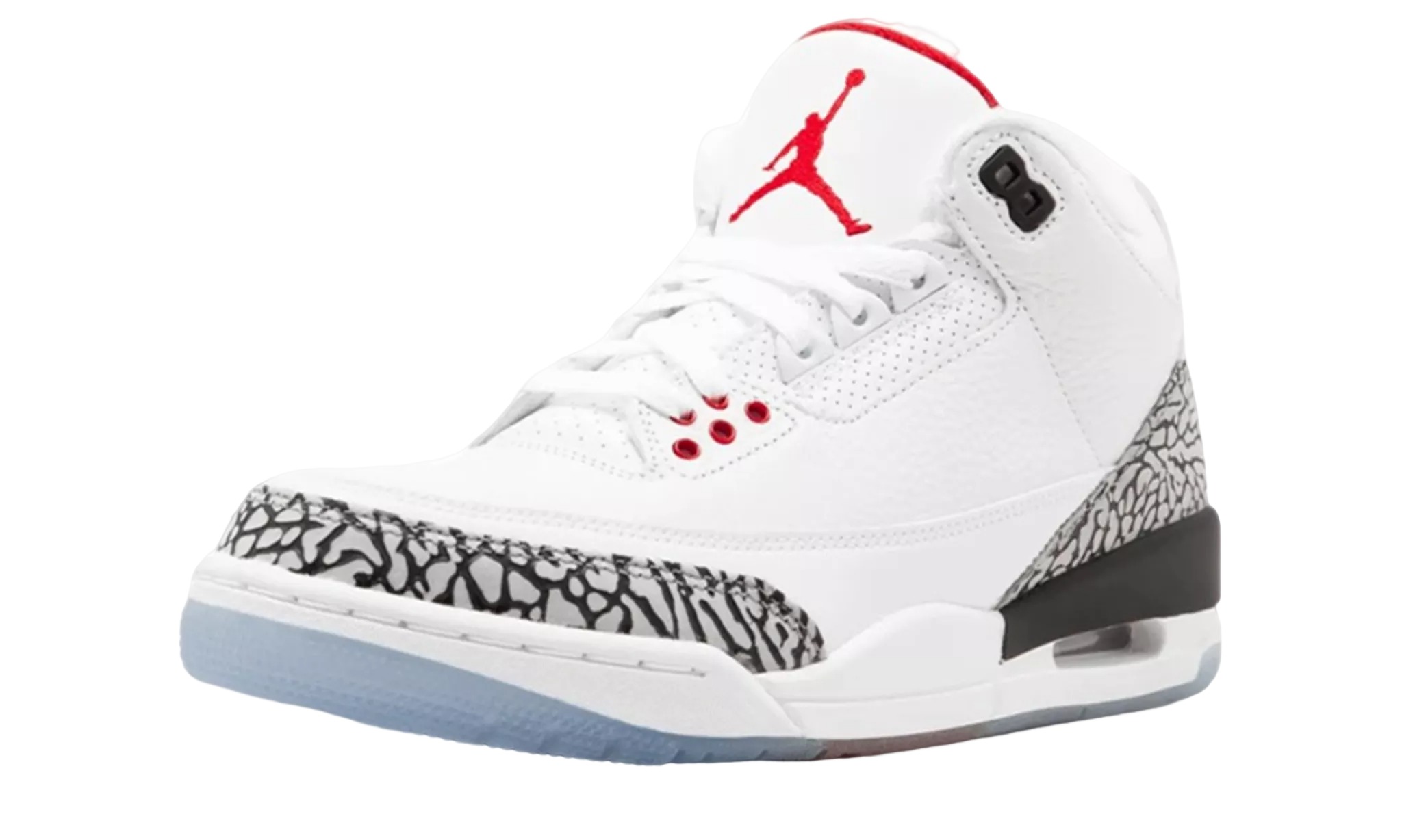 Jordan 3 Retro Free Throw Line White Cement(2018)