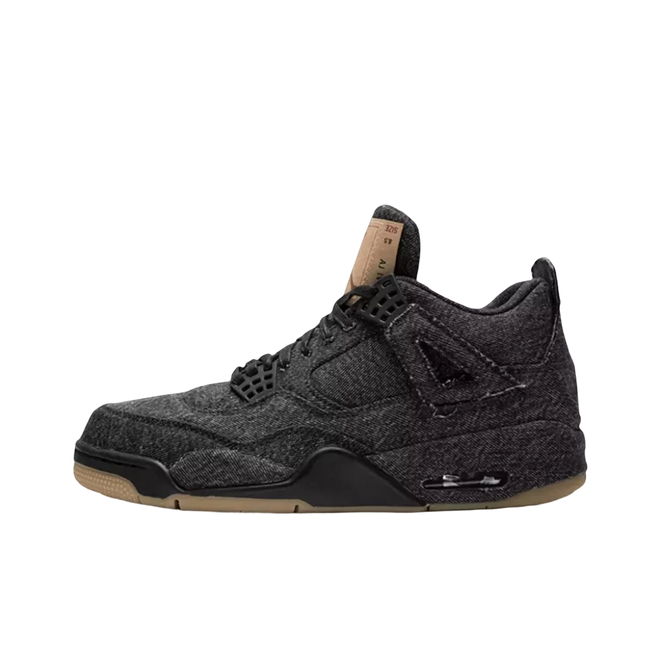Jordan 4 Retro-Levi's Black