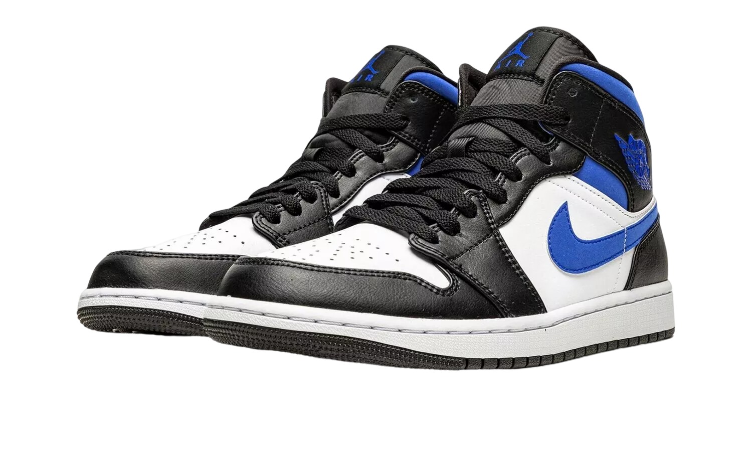 JORDAN 1 MID Racer Blue Black White