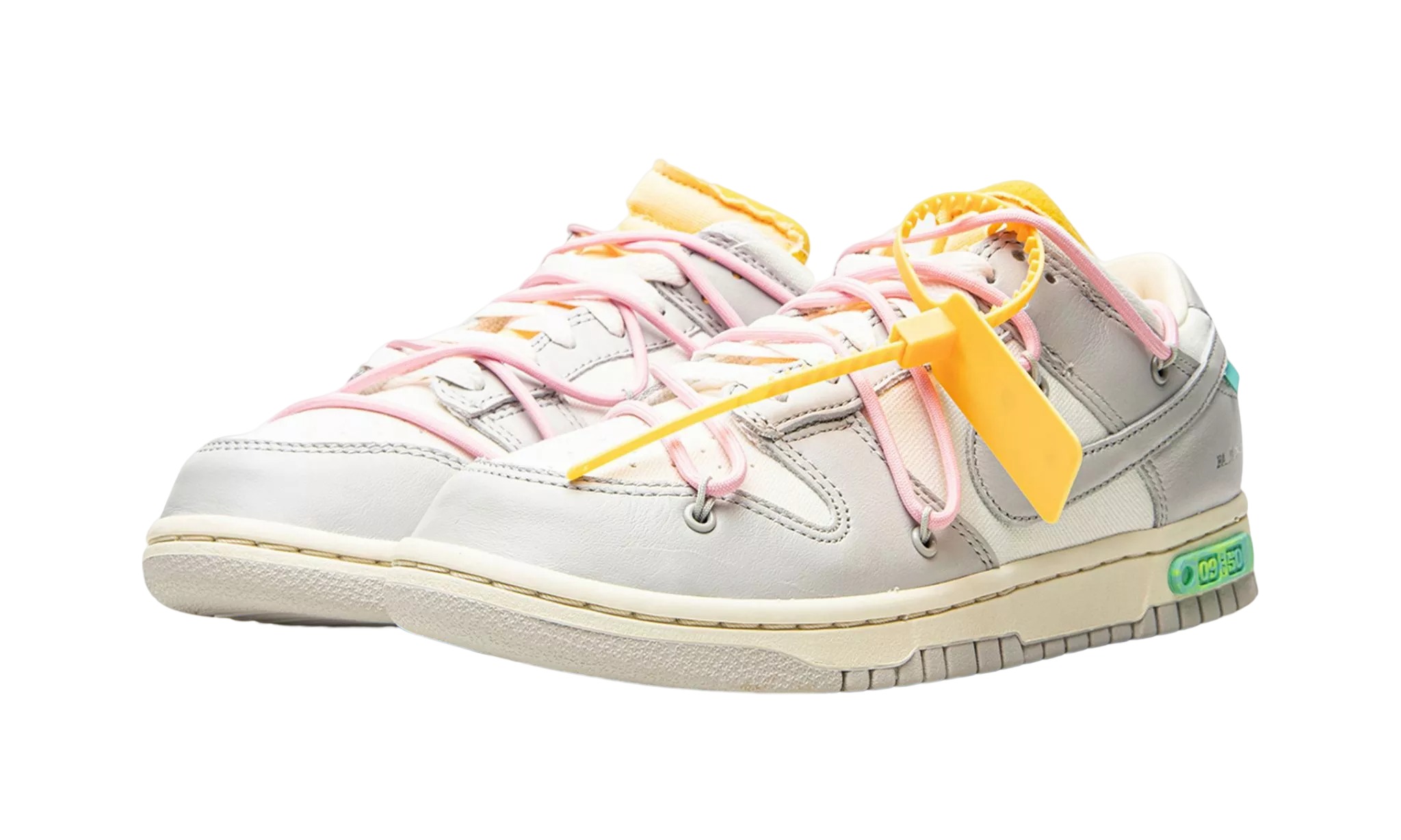 NIKE DUNK LOW OFF WHITE Lot 09 50