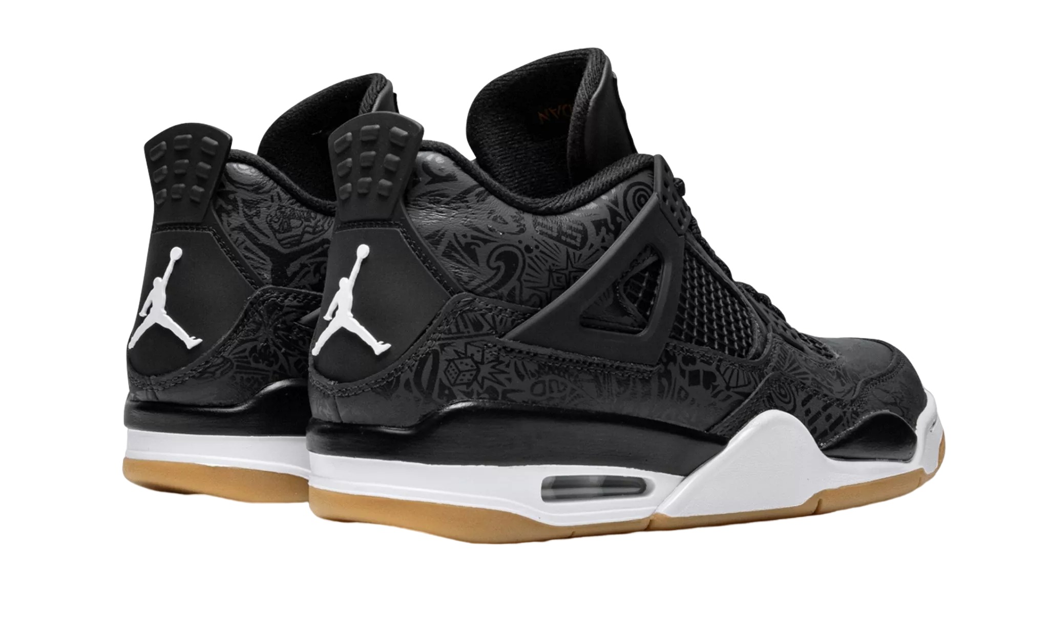 JORDAN 4 RETRO SE Black Laser