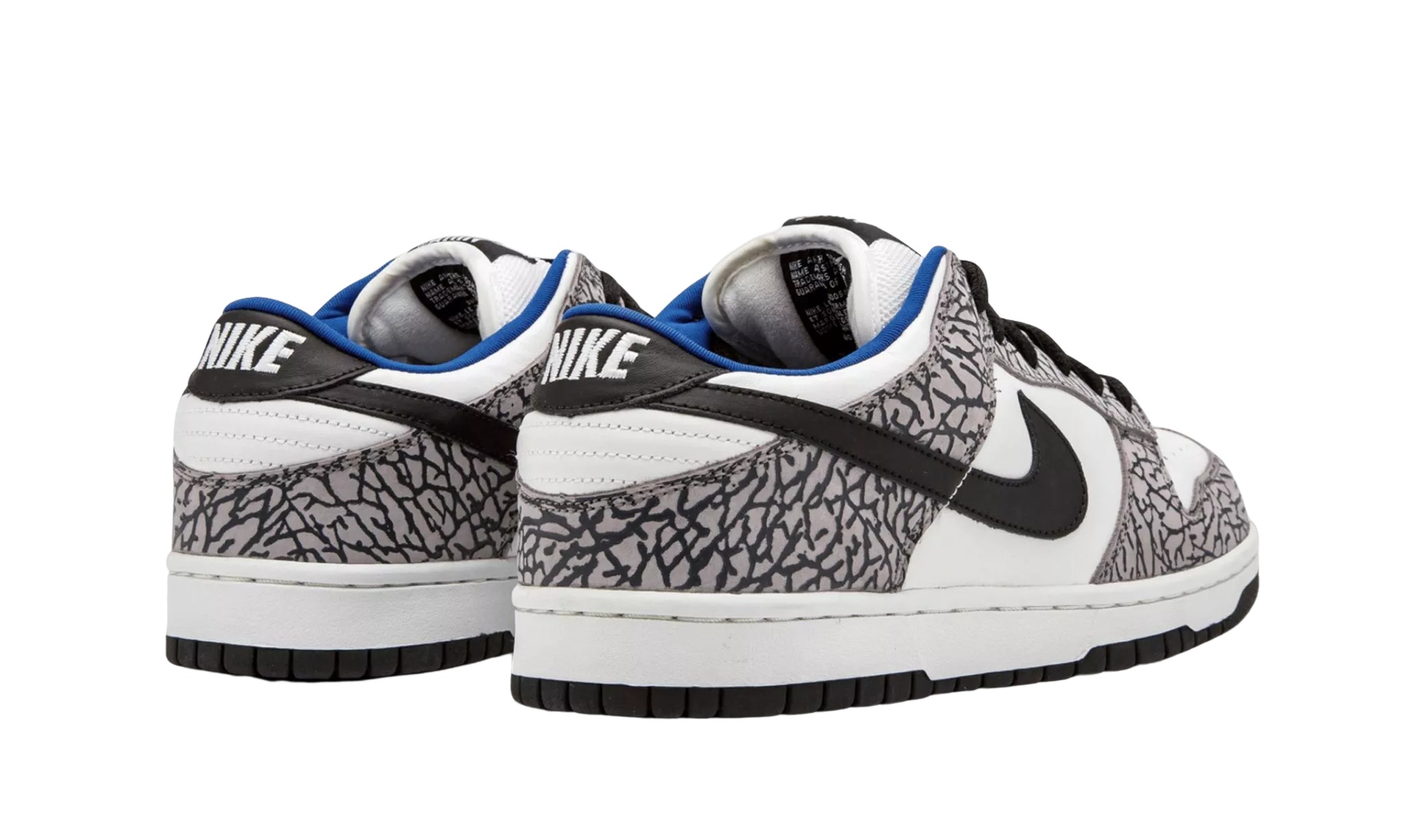 NIKE SB DUNK LOW PRO Supreme White Cement