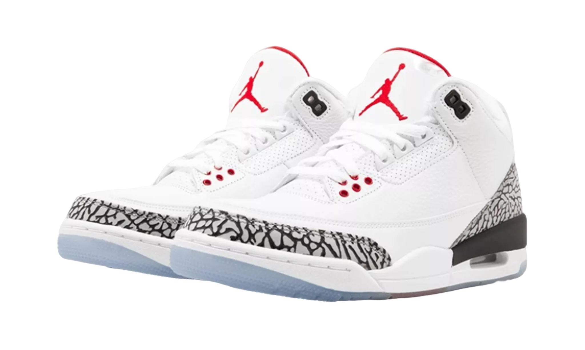 Jordan 3 Retro Free Throw Line White Cement(2018)
