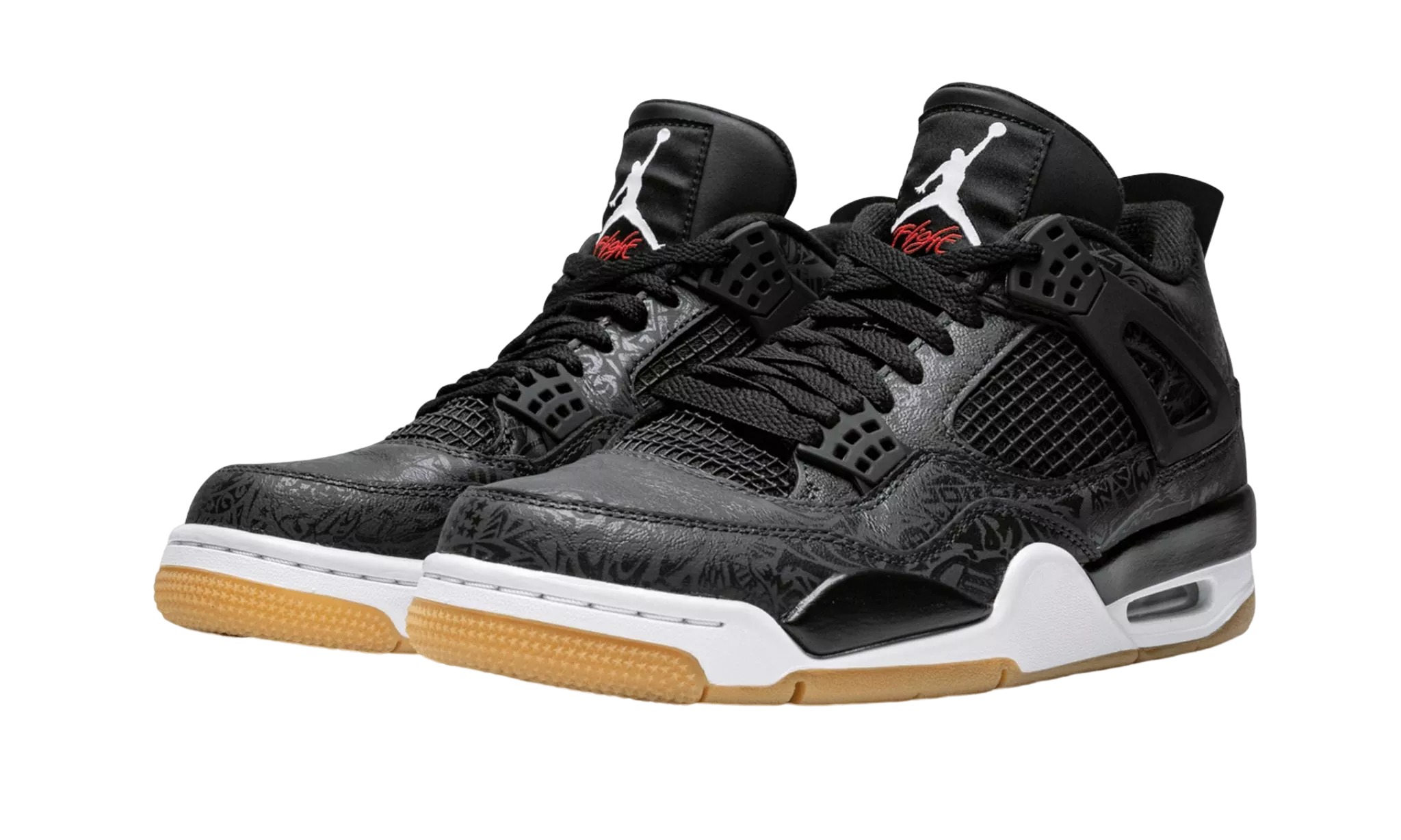 JORDAN 4 RETRO SE Black Laser