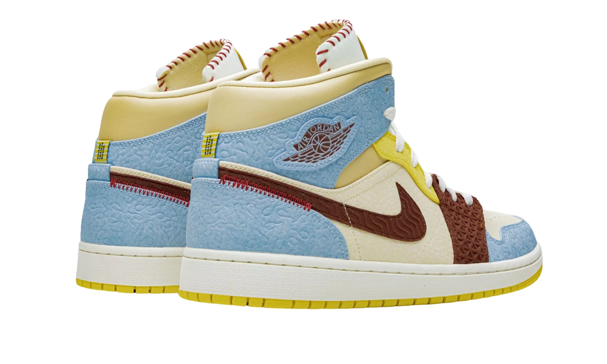 JORDAN 1 MID SE Maison Chateau Rouge Fearless