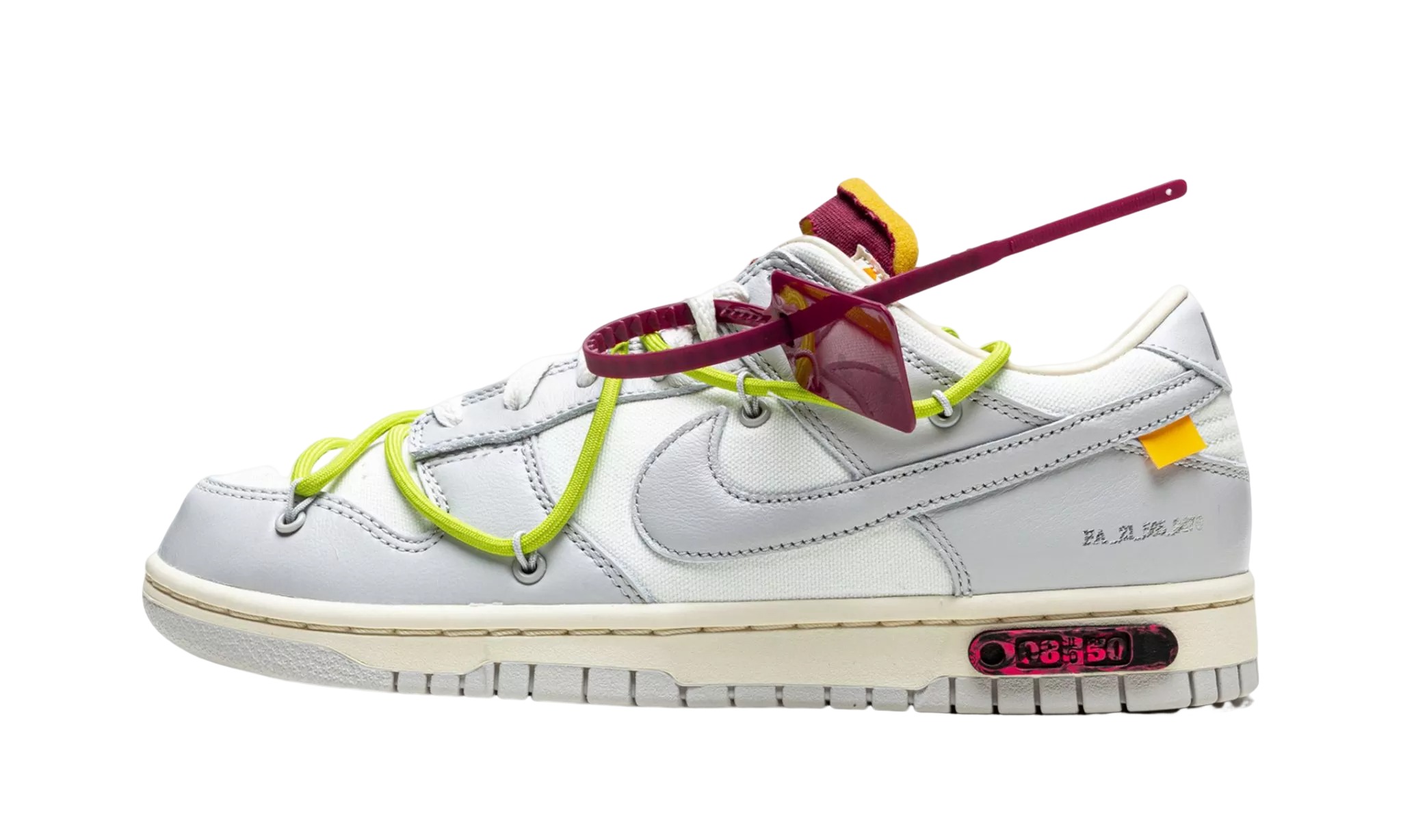 NIKE DUNK LOW OFF WHITE LOT 08 50