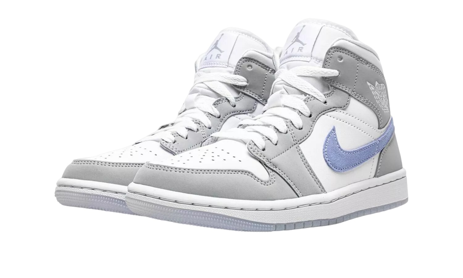 JORDAN 1 MID Wolf Grey Aluminum