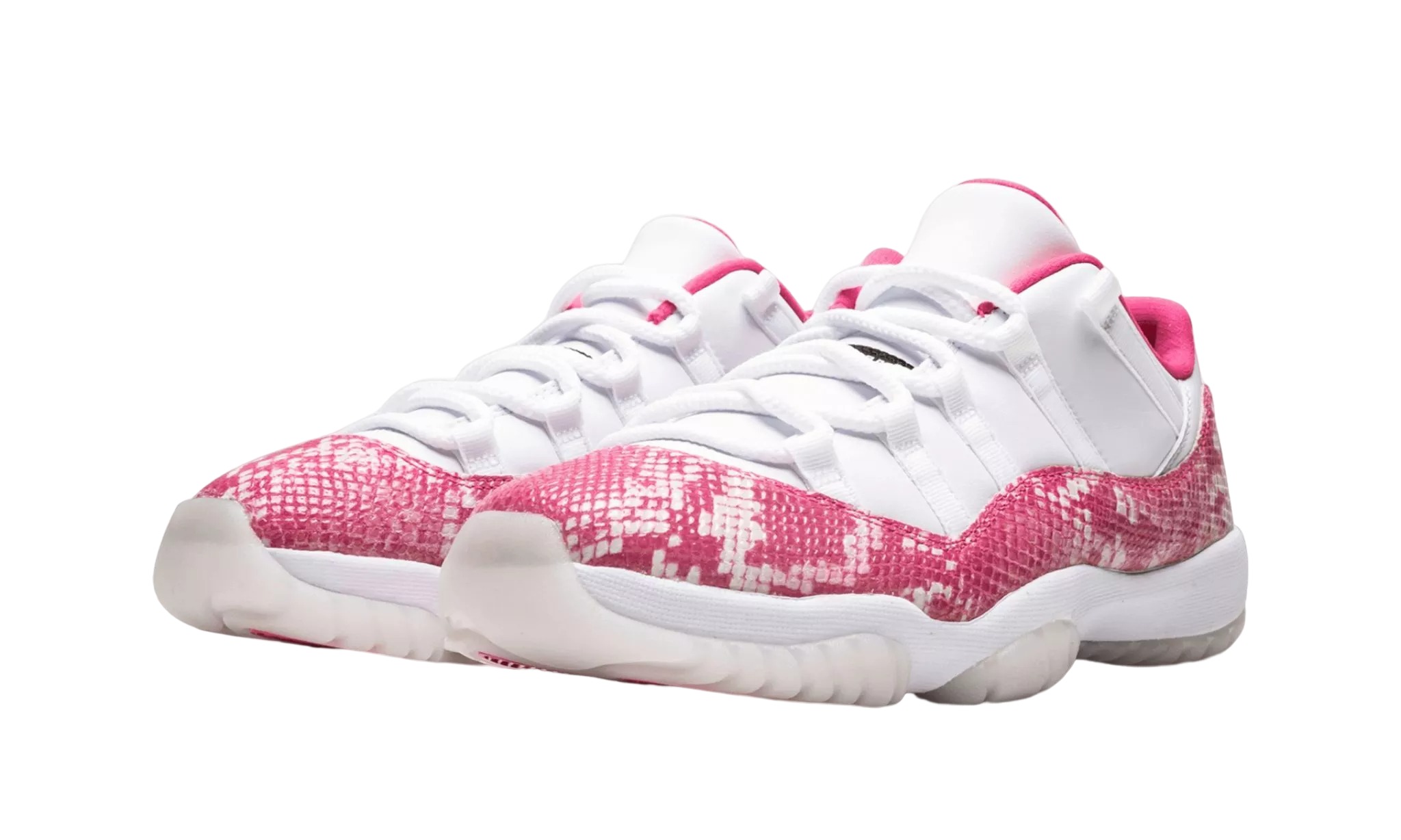 JORDAN 11 RETRO LOW Pink Snakeskin