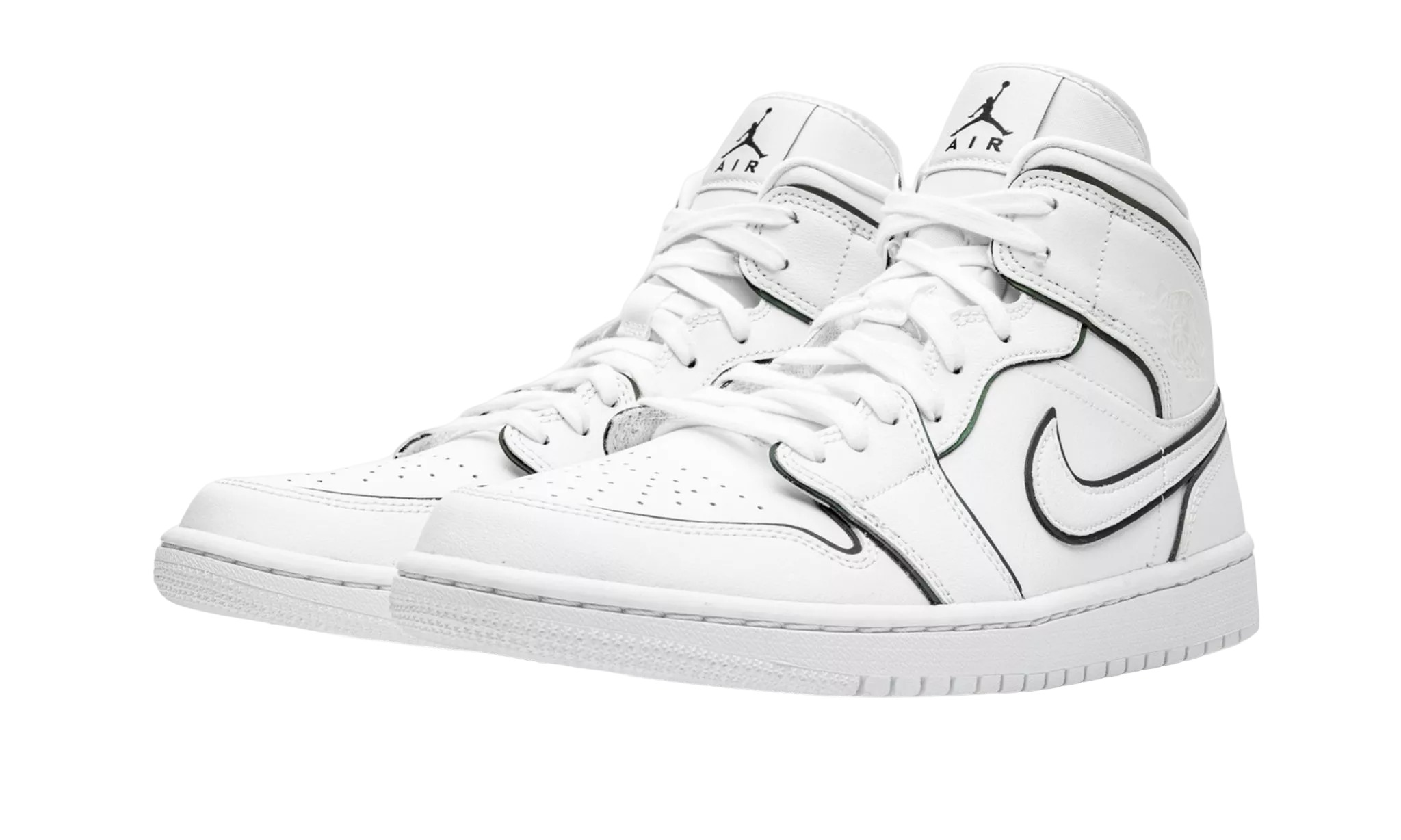 JORDAN 1 MID Iridescent Outline