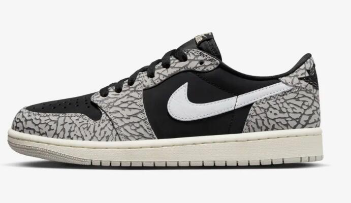 Air Jordan 1 Low Black Cement