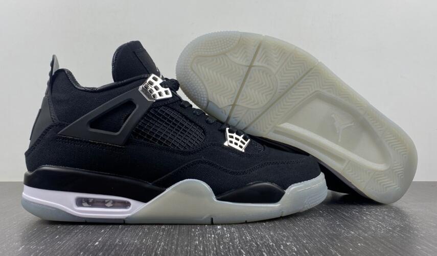 Air Jordan 4 Retro Eminem Carhartt Black Goldsilver