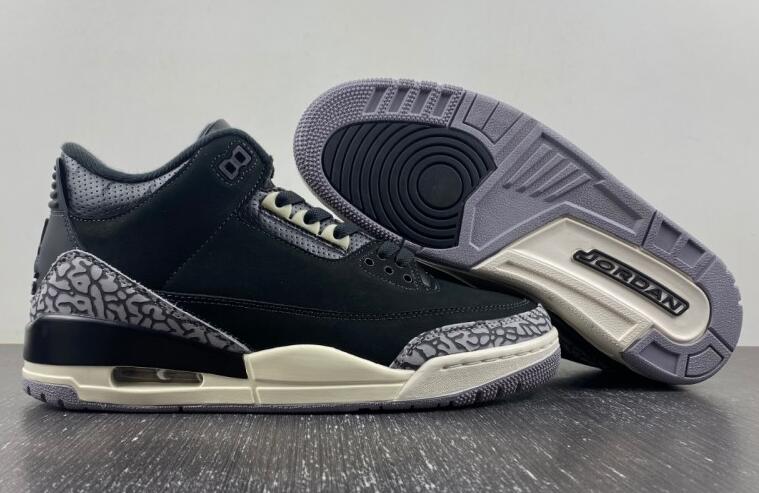 Air Jordan 3 Retro Off Noir