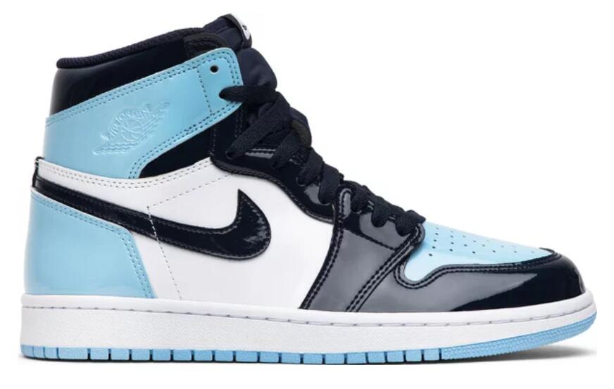Air Jordan 1 UNC Blue Chill Patent Leather CD0461-401
