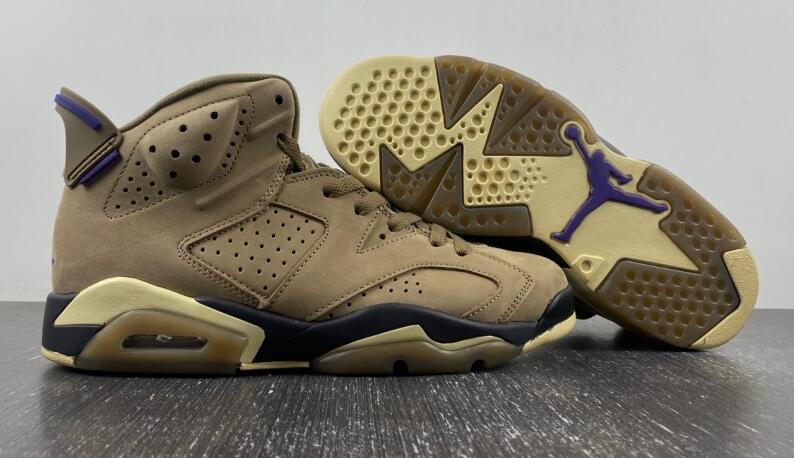 Air Jordan 6 Brown Kelp