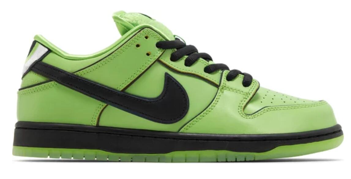 The Powerpuff Girls x Dunk Low Pro SB QS Buttercup