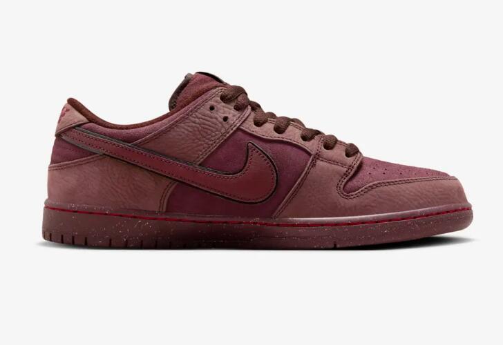Nike SB Dunk Low City of Love Burgundy Crush