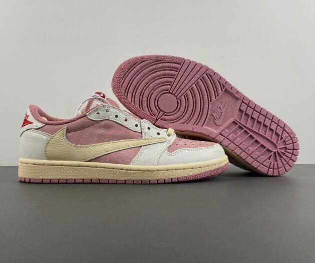 Travis Scott x Air Jordan 1 Low OG Pink