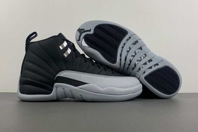 AIR JORDAN 12 BLACK WOLF GREY