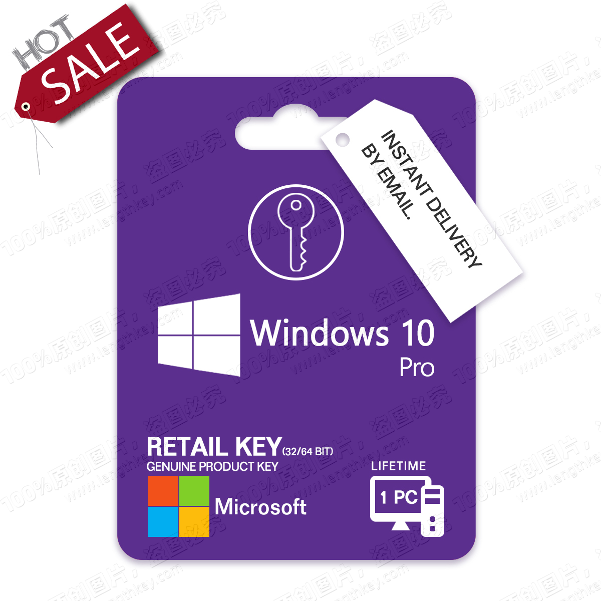 24/7 Online Instant Email Delivery Windows 10 Pro Retail/OEM/MAK Key Online Activation Genuine Original Digital License Lifetime