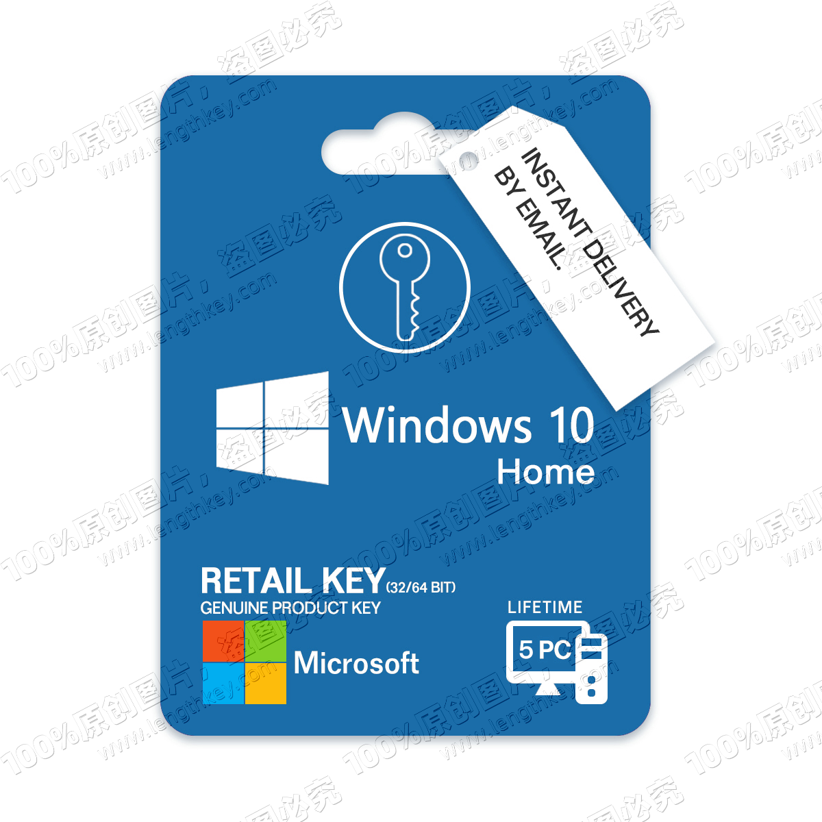 24/7 Online Instant Email Delivery Windows 10 Home Retail/OEM Key Online Activation Genuine Original Digital License Lifetime