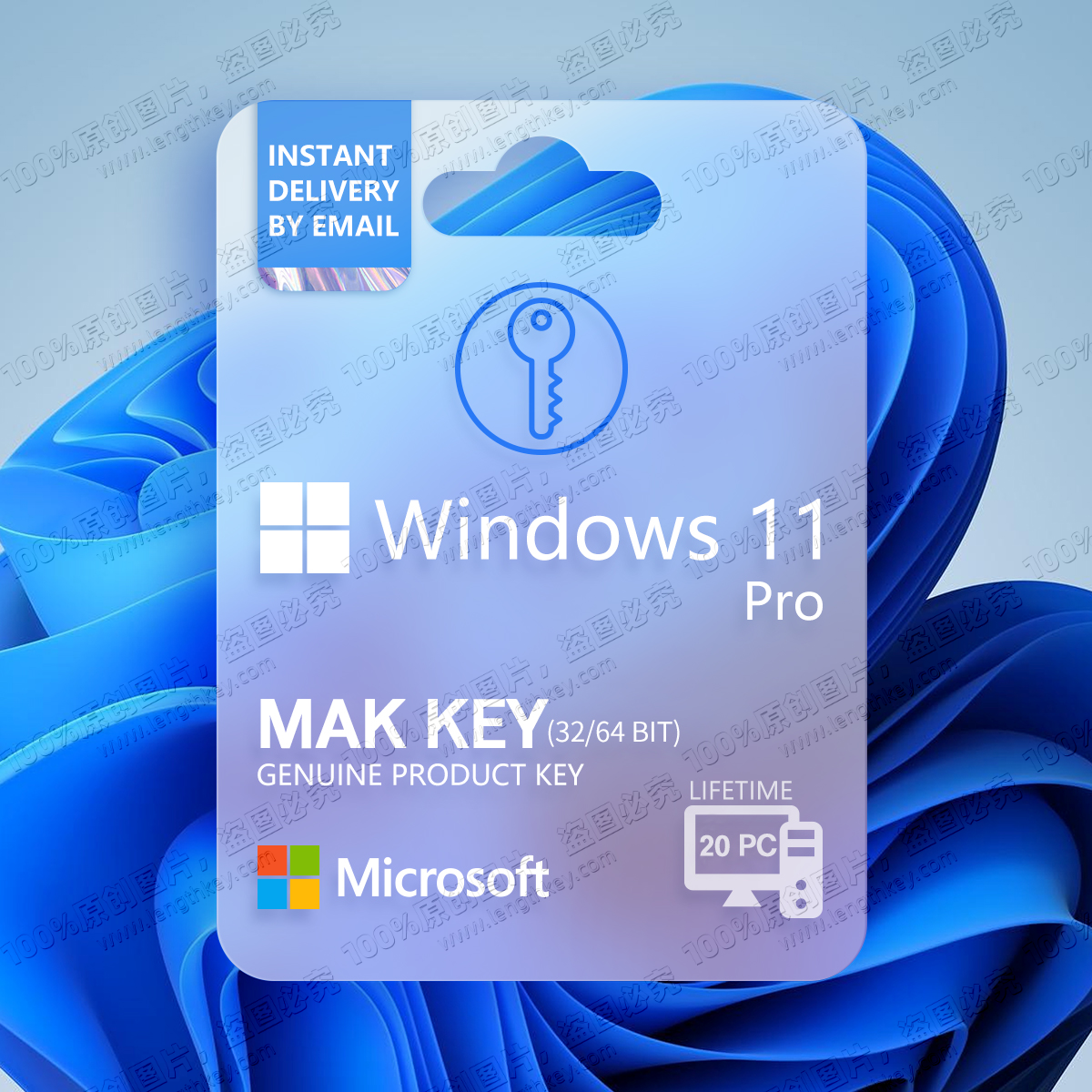 24/7 Online Instant Email Delivery Windows 11 Pro Retail/OEM/MAK Key Online Activation Genuine Original Digital License Lifetime