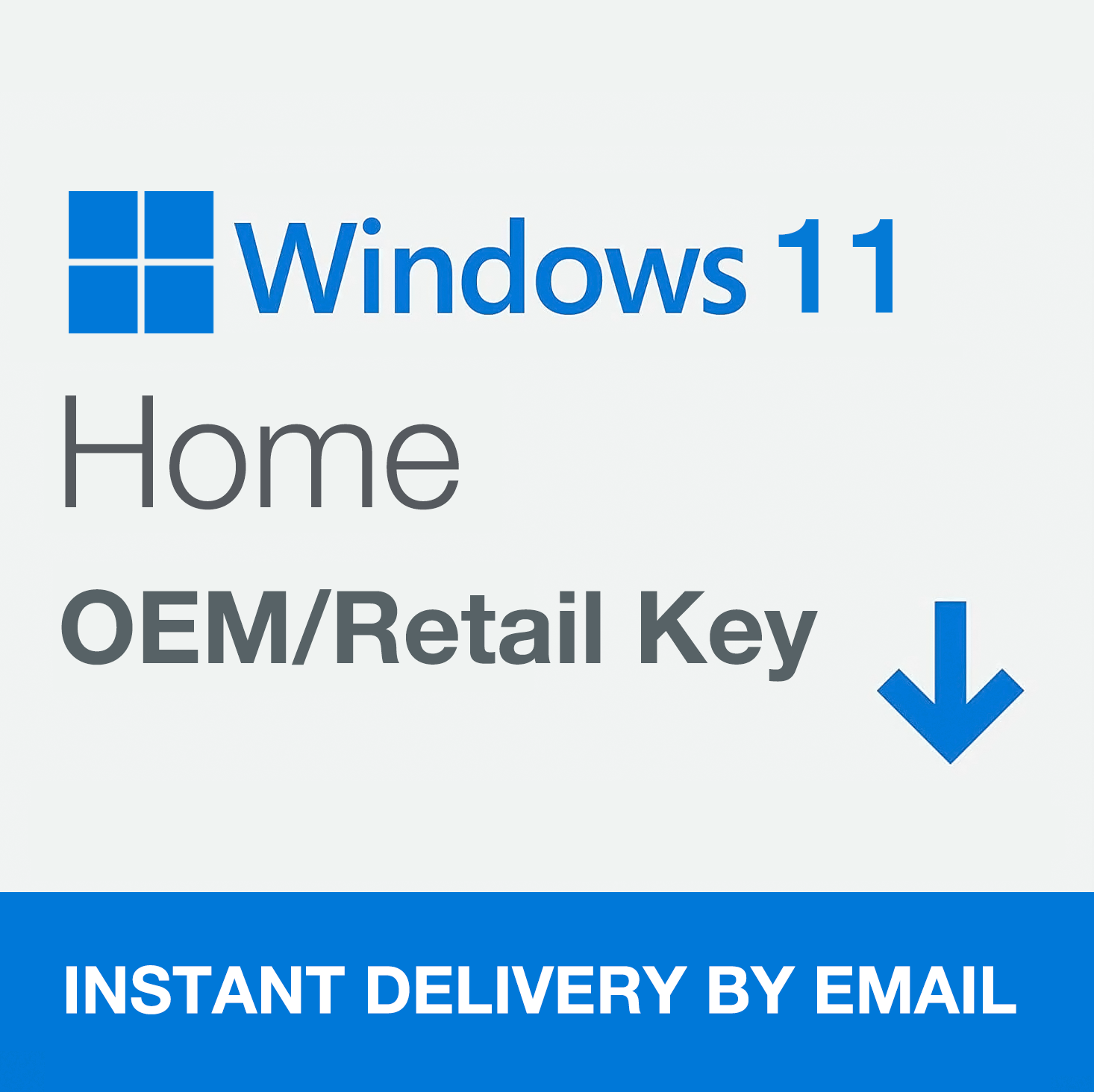 24/7 Online Instant Email Delivery Windows 11 Home Retail/OEM Key Online Activation Genuine Original Digital License Lifetime