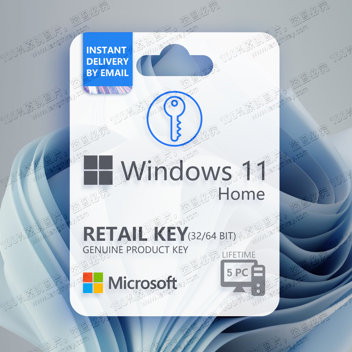 24/7 Online Instant Email Delivery Windows 11 Home Retail/OEM Key Online Activation Genuine Original Digital License Lifetime