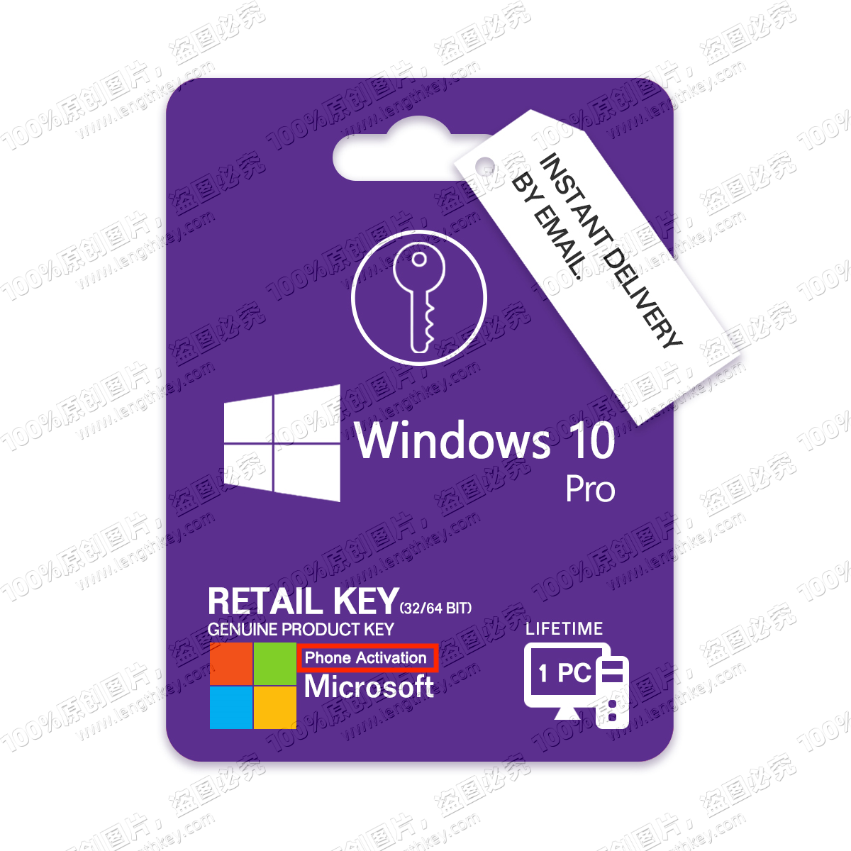 Lowest Price Instant Email Delivery Windows 10 Pro Retail Key Phone Activation Genuine Original Digital License Lifetime