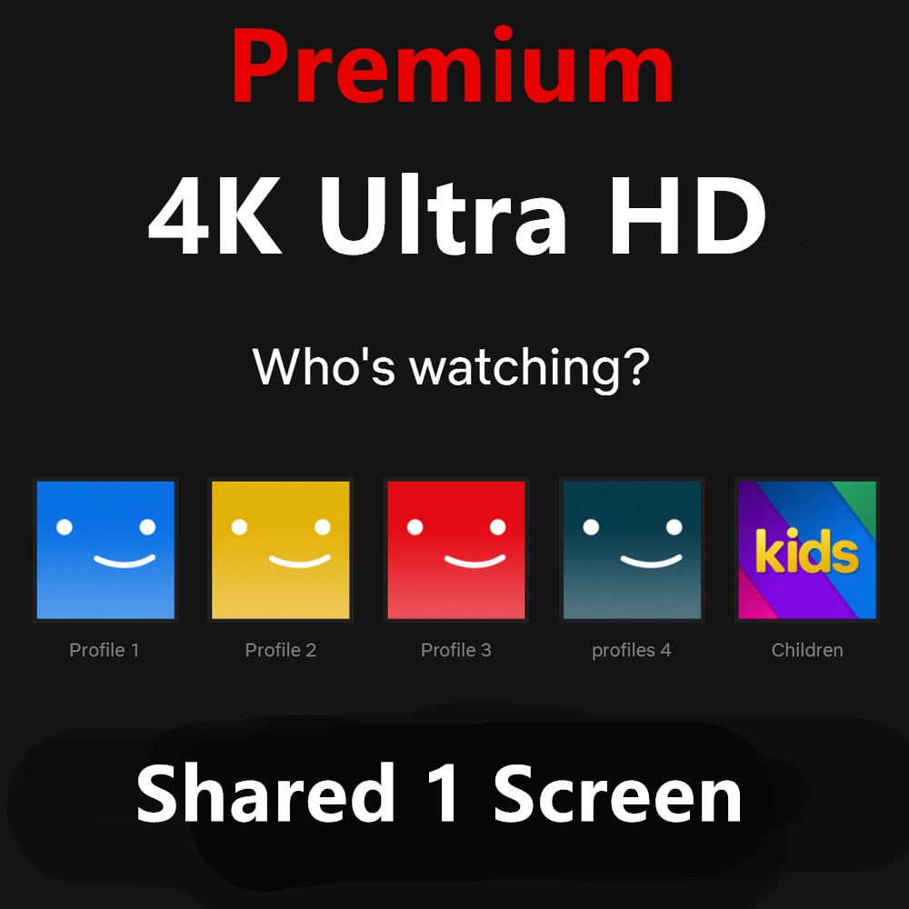 24/7 Online Email Delivery 2022 Global Universal Stable and Safest 4K UHD Official Netflix Account Premium Subscription