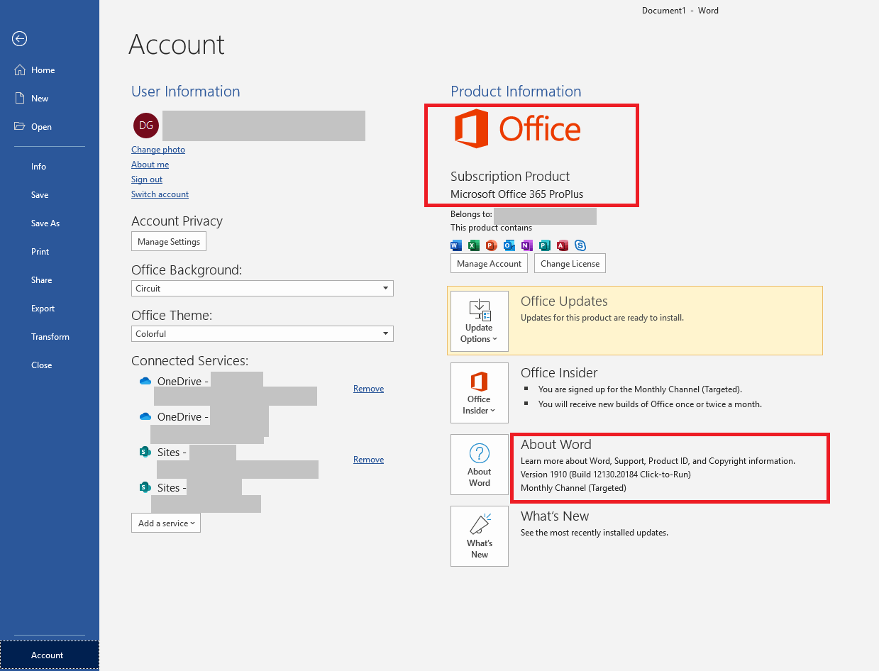 24/7 Online Email Delivery For Office 365 Professional Plus 5 PC/Mac Lifetime Account