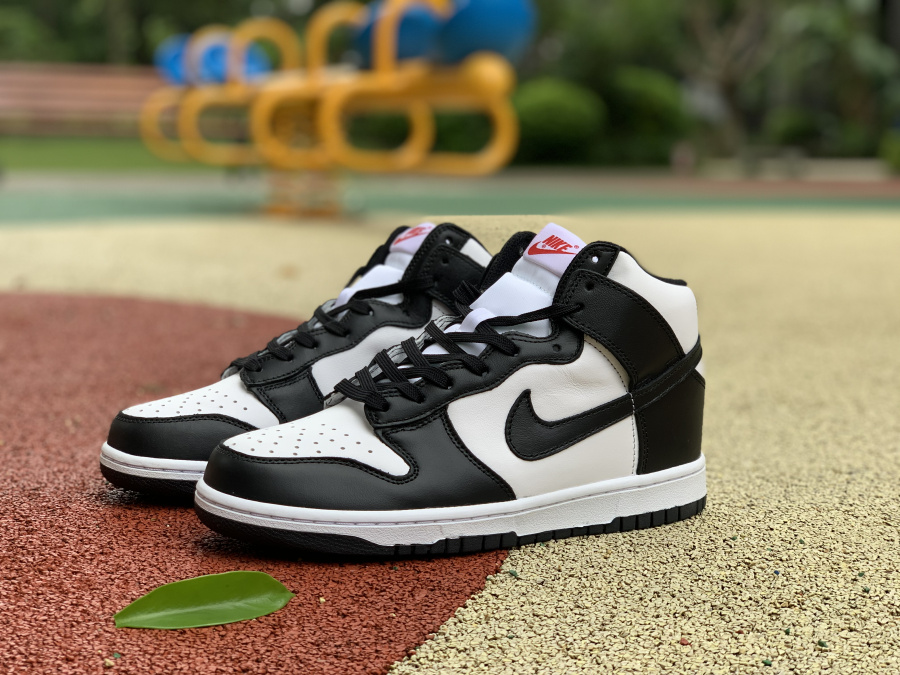 Nike SB Dunk High Black and White
