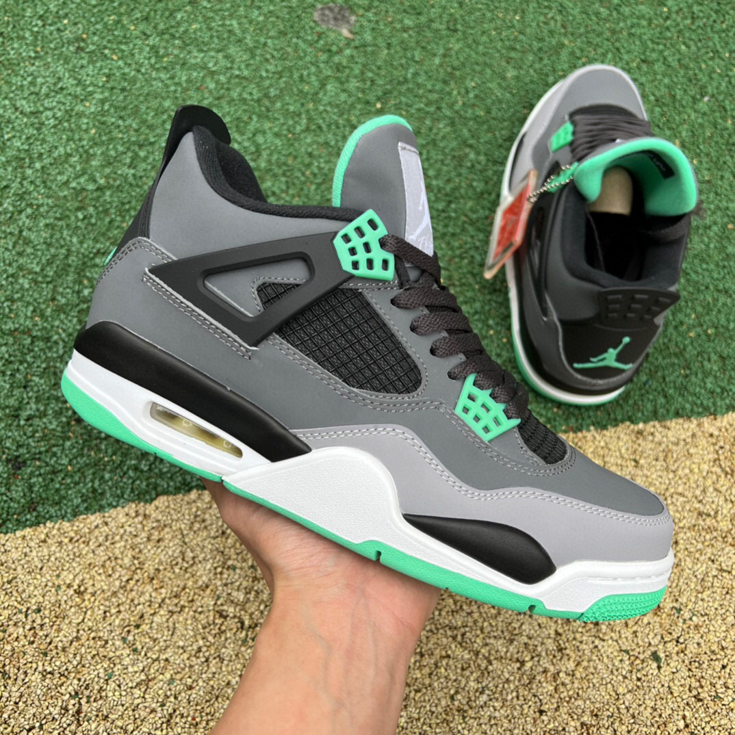 Air Jordan 4 Green Glow