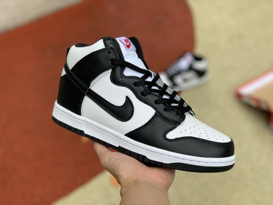 Nike SB Dunk High Black and White