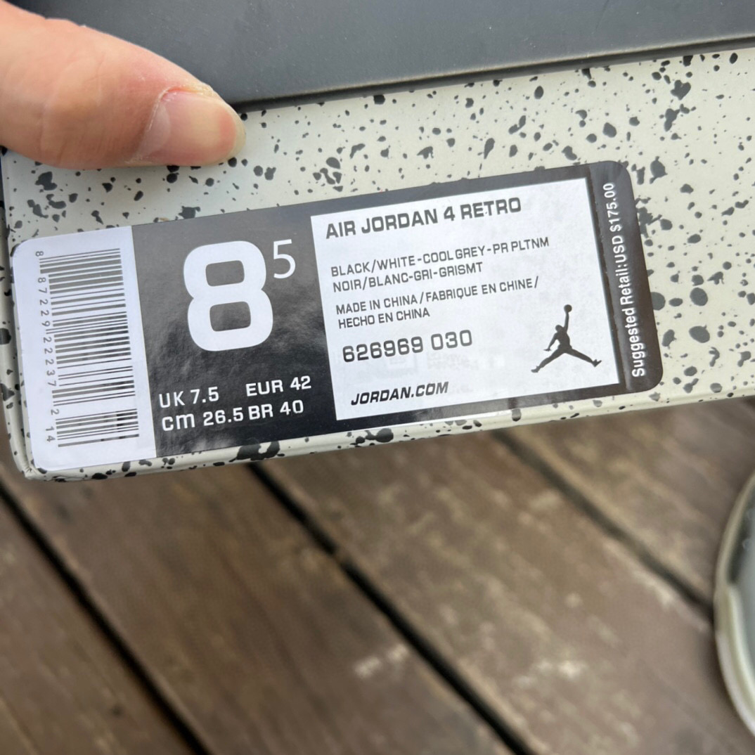 Air Jordan 4 Fear Pack