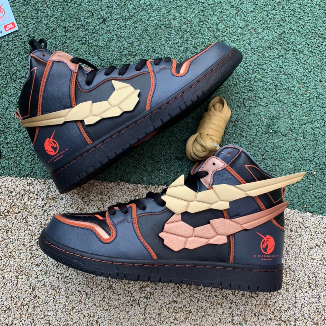 Nike SB Dunk High Gundum Black