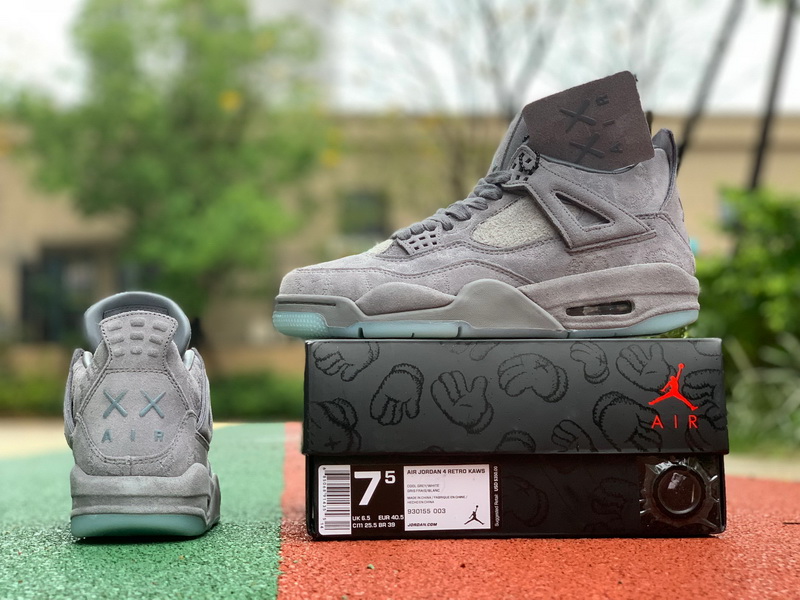 Kaws x Air Jordan 4 “Cool Grey”
