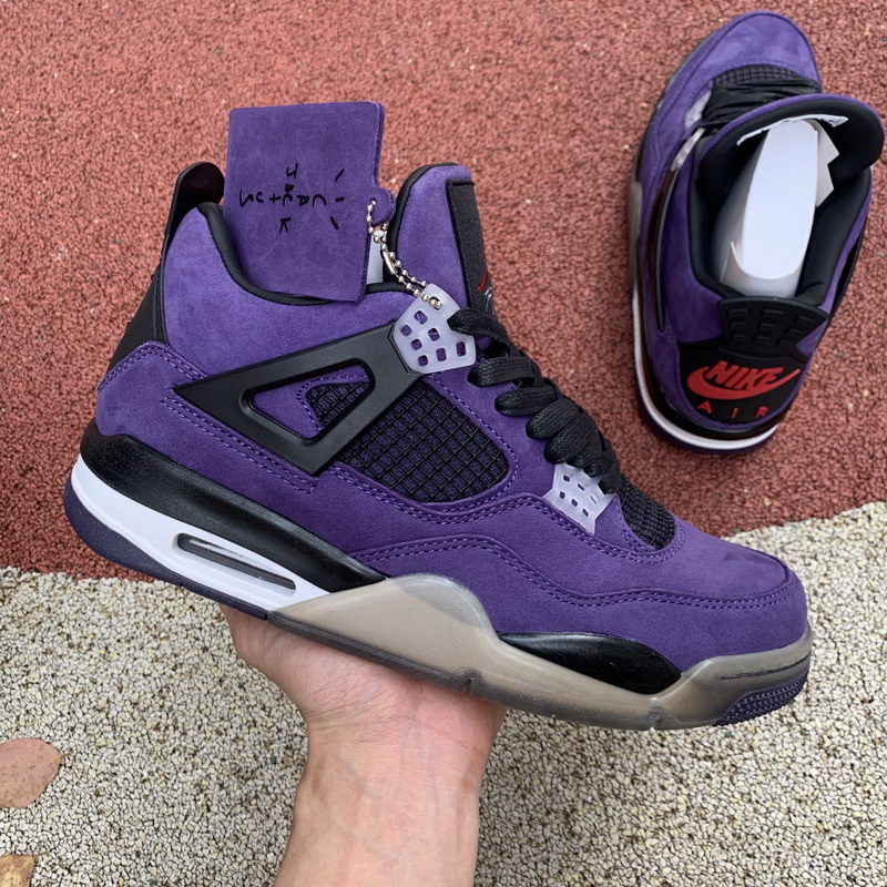 Travis Scott x Air Jordan 4 Purple