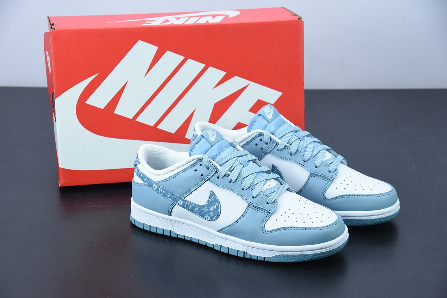 Nike Dunk Low Blue Paisley